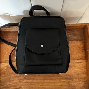 Elegant Black Women's Backpack